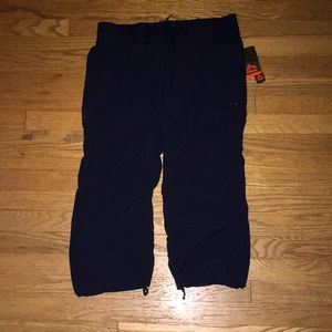 Unworn RBX Active Capri sport pant navy blue